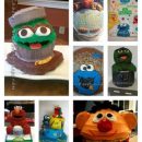 Sesame Street Cake Collage