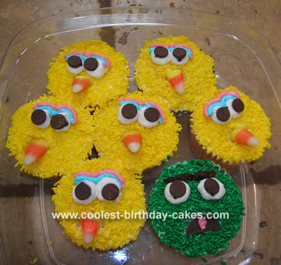 Coolest Sesame Street Cupcakes