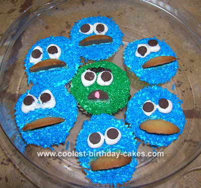 Coolest Sesame Street Cupcakes