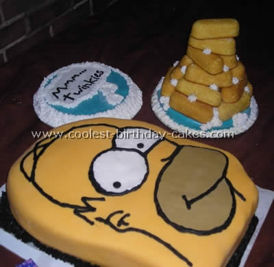 Coolest DIY Birthday Cakes | Simpsons Cakes