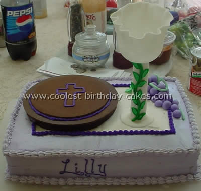 Religious Symbol Special Occasion Cake Photo