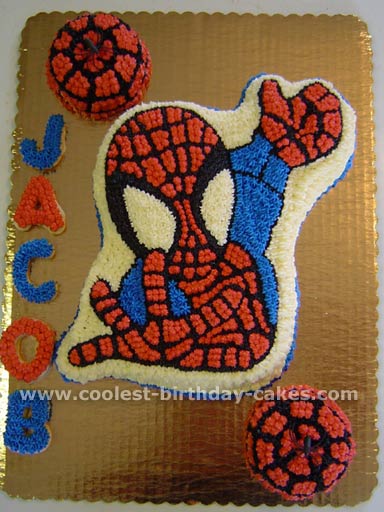 Spiderman Cake Photo