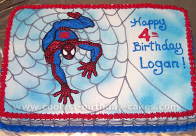 Spiderman Cake Photo