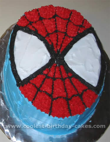 Spiderman Cake Photo