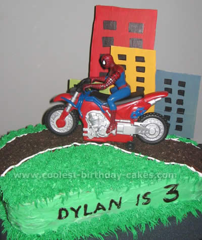 Spiderman Cake Photo