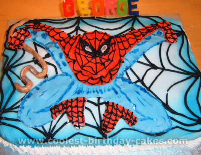 Spiderman Cake Photo
