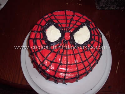 Spiderman Cake Photo