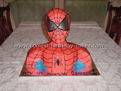 Spiderman Cake Photo