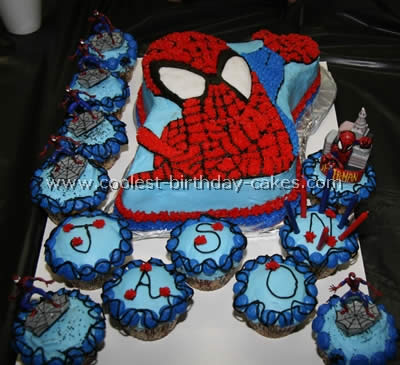 Spiderman Cakes