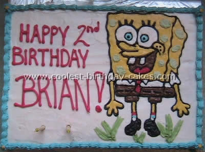 Coolest Spongebob Birthday Cake