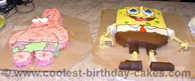 Spongebob Patrick and Friends Cake