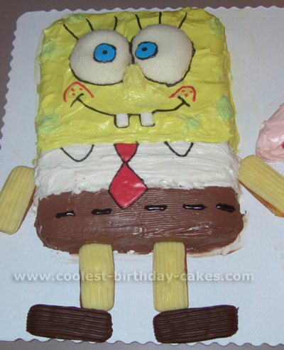 Spongebob Patrick and Friends Cake