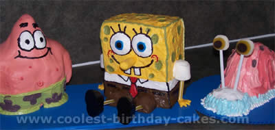 Spongebob Patrick and Friends Cake