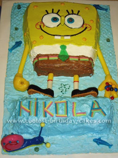 Coolest Spongebob Squarepants Cakes