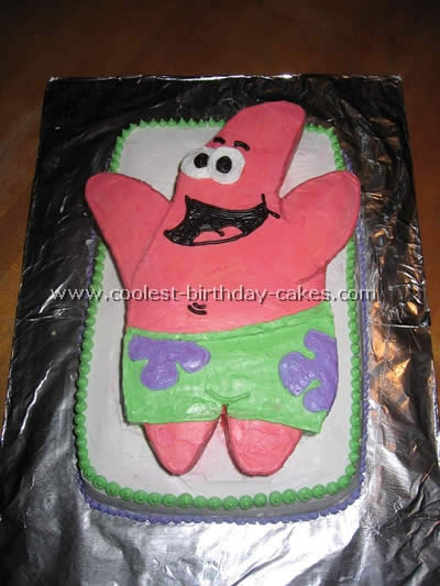 Spongebob Patrick and Friends Cake