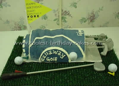 Golf Sports Cake