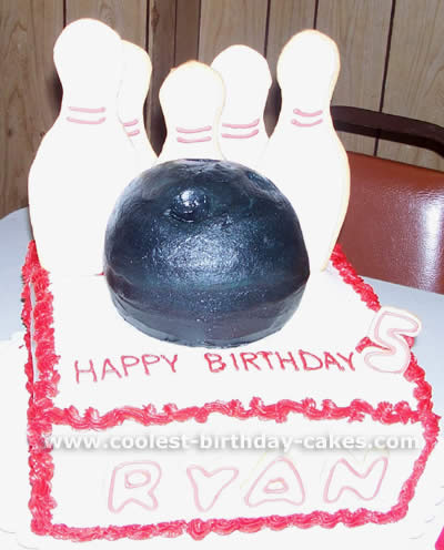 Bowling Sports Theme Cakes