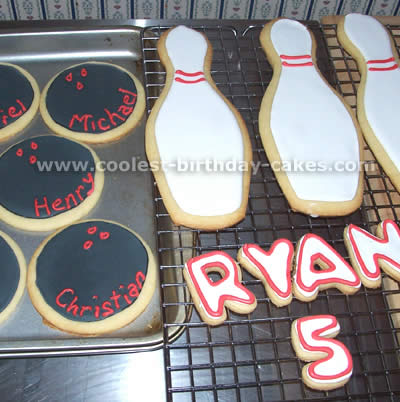 Bowling Sports Theme Cakes