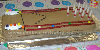 Bowling Sports Theme Cakes