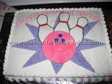 Bowling Sports Theme Cakes