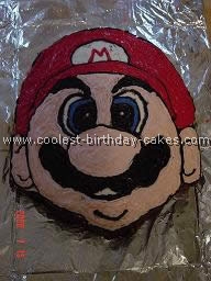 Super Mario Brother Cake Photo