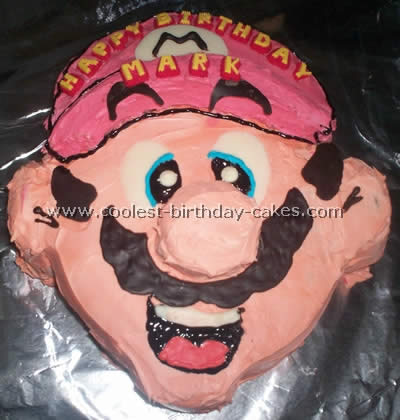 Super Mario Brother Cake Photo