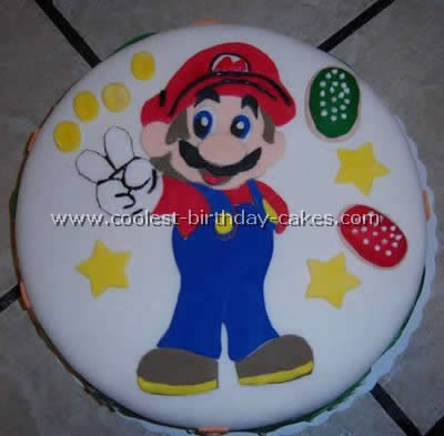 Coolest Super Mario Brother Cakes on the Web's Largest Homemade Birthday Cake Gallery