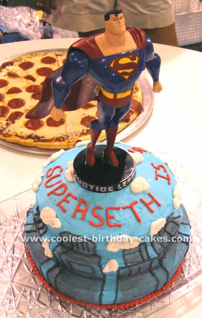 Superman Cake Photo