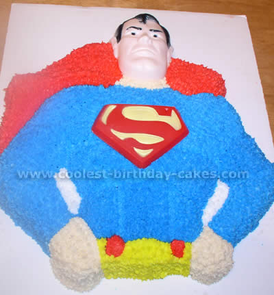 Superman Cake Photo