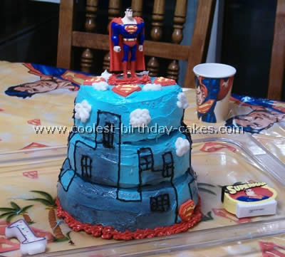 Superman Cake Photo