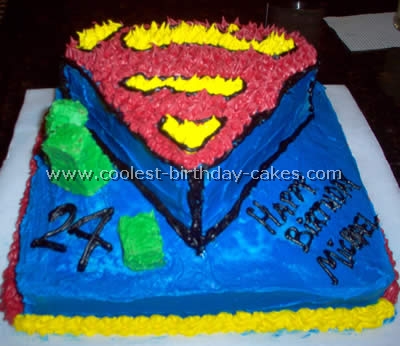 Superman Cake Photo