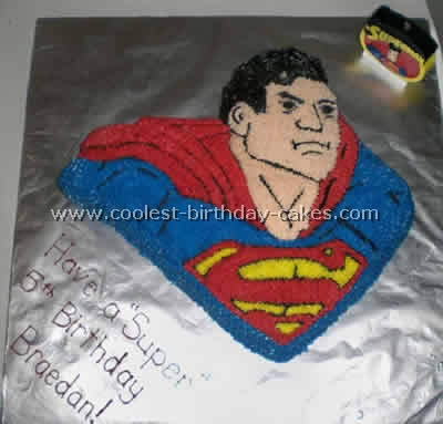 Superman Cake Photo