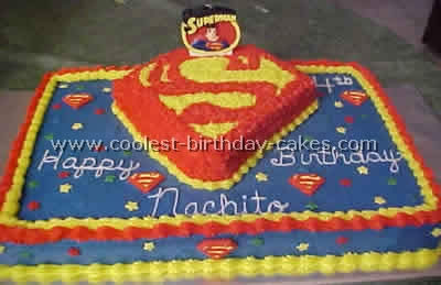 Superman Cake Photo