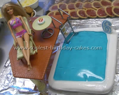 Swimming Pool Cake