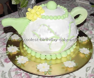 Teapot Childrens Birthday Cake Recipes