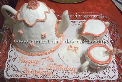 Teapot Childrens Birthday Cake Recipes