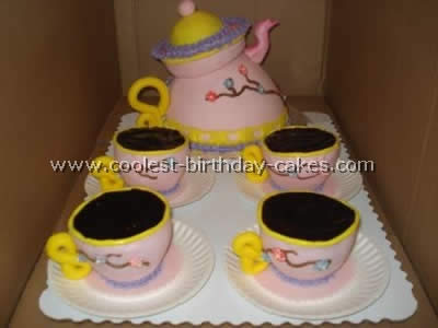 Teapot Childrens Birthday Cake Recipes