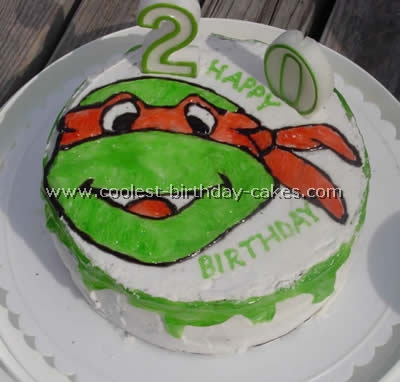 Teenage Mutant Ninja Turtles Cake Photo