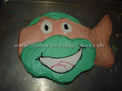 Teenage Mutant Ninja Turtles Cake Photo