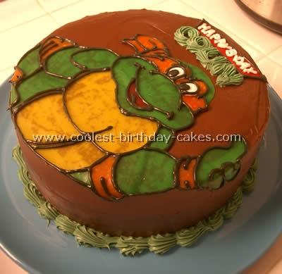 Teenage Mutant Ninja Turtles Cake Photo