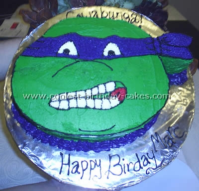 Teenage Mutant Ninja Turtles Cake Photo