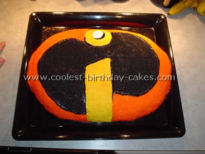 The Incredibles Cake Photo