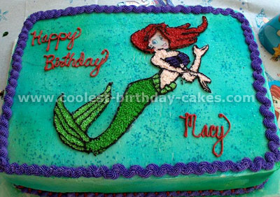 The Little Mermaid Cake Photo