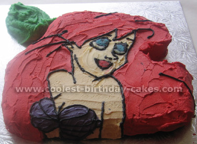 The Little Mermaid Cake Photo