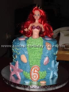 The Little Mermaid Cake Photo