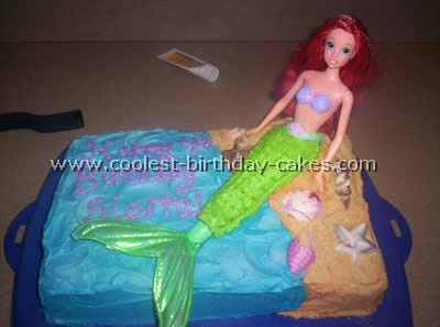 The Little Mermaid Cake Photo