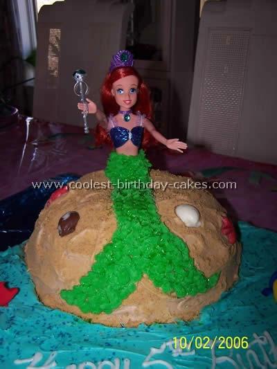 The Little Mermaid Cake Photo