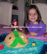 The Little Mermaid Cake Photo