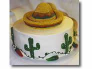 Fiesta Theme Cake