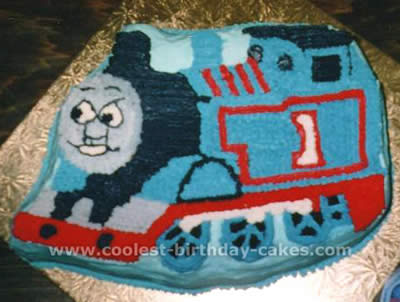 Thomas Birthday Cake Photo